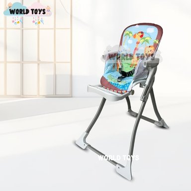 SILLA COMER BABY LOVE JUNGLE CAFÉ PLEGABLE - 3