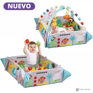 GIMNASIO CENTRO ENTRETENIMIENTO 3 EN 1 GYMCO CON PELOTAS BOY