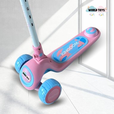 SCOOTER KINGDOM PARA NIÑOS «POCKET» ROSADO - 2