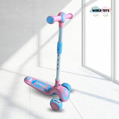 SCOOTER KINGDOM PARA NIÑOS «POCKET» ROSADO - 4
