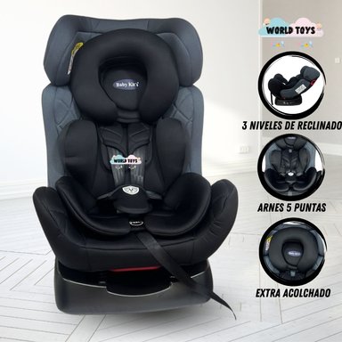 SILLA AUTO BABY KITS VENECIA NEGRO RECIÉN NACIDO