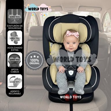 SILLA AUTO BABY KITS BARLETA BEIGE RECIÉN NACIDO - 1