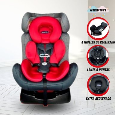 SILLA AUTO BABY KITS VENECIA ROJO RECIÉN NACIDO