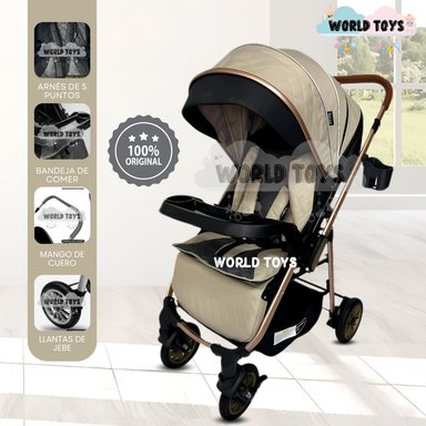 COCHE CUNA BEAUTIFUL MERCURY EDICIÓN LIMITADA BEIGE