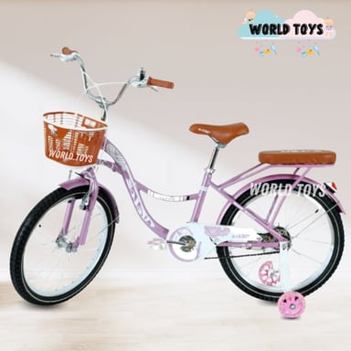 BICICLETA PARA NIÑA ARO 16 «LADY» ROSADO - 4
