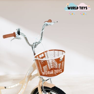 BICICLETA PARA NIÑA ARO 16 «LADY» BEIGE - 2