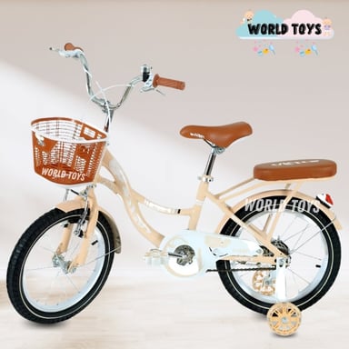 BICICLETA PARA NIÑA ARO 16 «LADY» BEIGE - 4