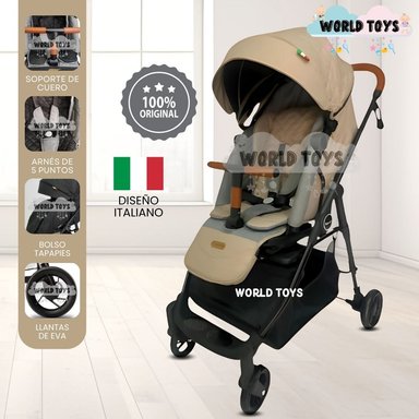 COCHE CUNA BABY FELICI AMORE LUJO BEIGE