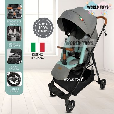 COCHE CUNA BABY FELICI AMORE LUJO GRIS