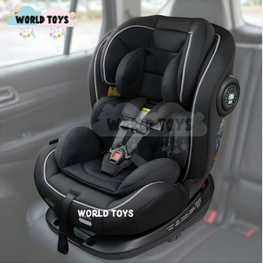 SILLA DE AUTO 360° «DONAN» NEGRO - 3