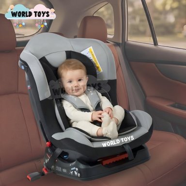 SILLA AUTO EBABY RECLINABLE MASI GRIS CLARO RECIÉN NACIDO - 2