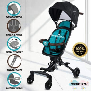 COCHE PASEO EBABY EASY RIDE VERDE PLEGABLE EDICIÓN LIMITADA