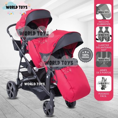 COCHE MELLICERO EBABY BEAUMONT DEPORTIVO EDICIÓN LIMITADA ROJO