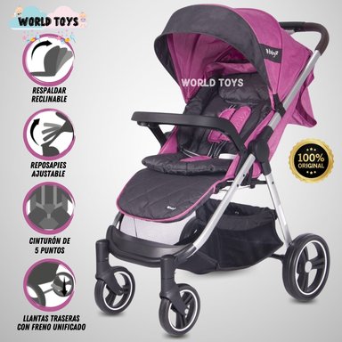 COCHE PASEO EBABY DASH FUCSIA EDICIÓN LIMITADA