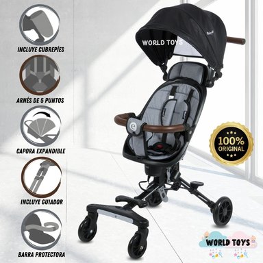 COCHE PASEO EBABY EASY RIDE GRIS PLEGABLE EDICIÓN LIMITADA