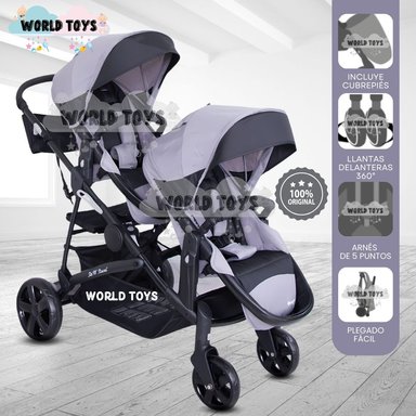 COCHE MELLICERO EBABY BEAUMONT DEPORTIVO EDICIÓN LIMITADA GRIS