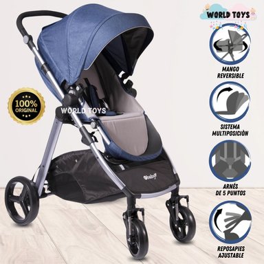 COCHE PASEO EBABY NORTH AZUL EDICIÓN LIMITADA