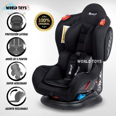 SILLA AUTO EBABY LANCASTER NEGRO RECIÉN NACIDO EDICIÓN LIMITADA