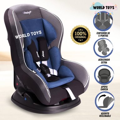 SILLA AUTO EBABY MONROE AZUL RECIÉN NACIDO EDICIÓN LIMITADA