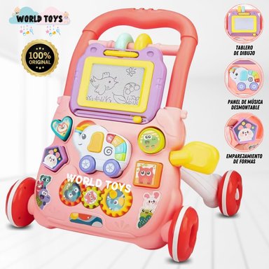 CAMINADOR BABY CUTE SLATE MUSICAL EDICIÓN LIMITADA ROSADO
