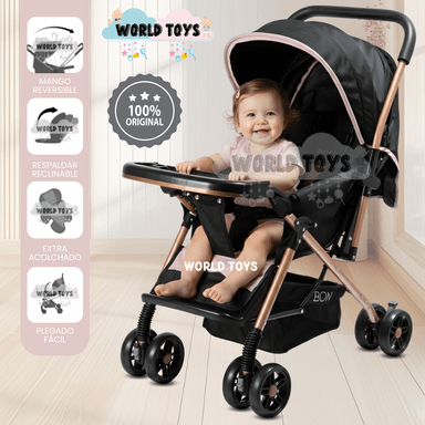 COCHE CUNA DE LUJO «GRAND PIETRI» EDICICÓN LIMITADA ROSADO