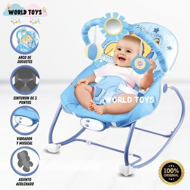 SILLA MECEDORA BABY HERSHA BEIGE MUSICAL EDICIÓN LIMITADA