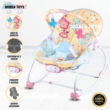 SILLA MECEDORA BABY HERSHA CELESTE MUSICAL EDICIÓN LIMITADA