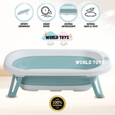 BAÑERA GIO AZUL PLEGABLE EDICIÓN LIMITADA
