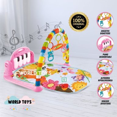 GIMNASIO BISERK ROSADO BEBÉ