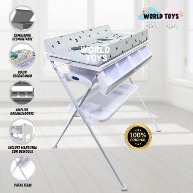 BAÑERA CAMBIADOR BLANCO ARMAGAN EDICIÓN LIMITADA