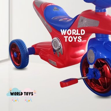 TRIMOTO A PEDAL BABY SERVANN ROJO NIÑOS MUSICAL - 2