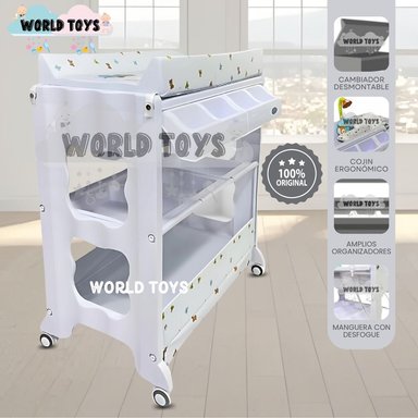 BAÑERA CAMBIADOR «CHEIKHOUNA » EDICIÓN LIMITADA BLANCO