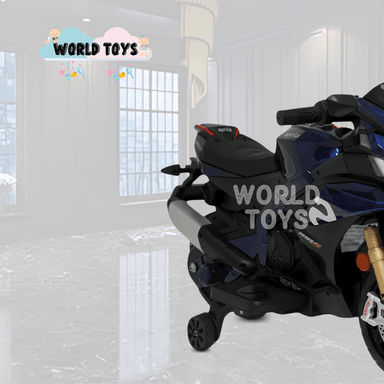 MOTO A BATERÍA PARA NIÑOS «YAMAHA» LICENCED NEGRO - 3