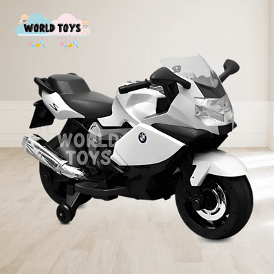 MOTO A BATERÍA PARA NIÑOS «YAMAHA II»   LICENCED BLANCO - 2
