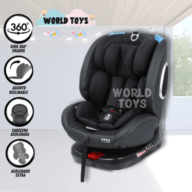 SILLA AUTO BABY EDFORD NEGRO BEBÉ