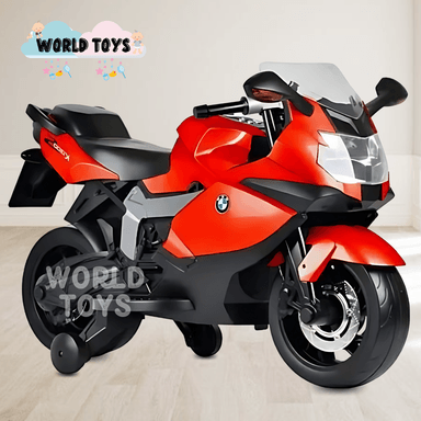 MOTO A BATERÍA PARA NIÑOS «YAMAHA II»  BMW LICENCED AZUL - 2