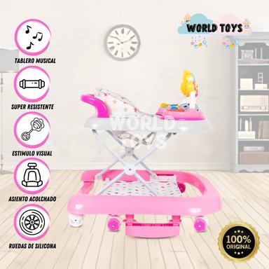 ANDADOR MUSICAL CONFORT EMOND KIDS FUCSIA
