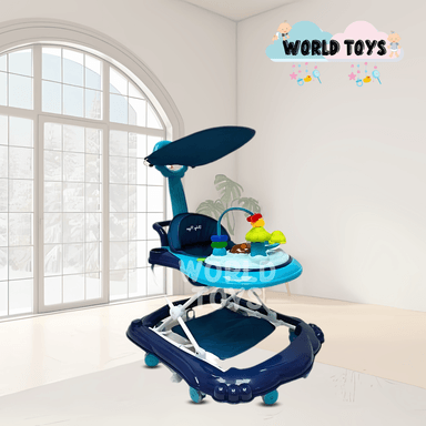 ANDADOR CARRUSEL MUSICAL BABY SEELE AZUL - 5