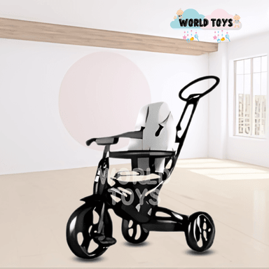 TRICICLO BEAUTIFUL QUILL PRIME CELESTE GUIADOR PLEGABLE - 6