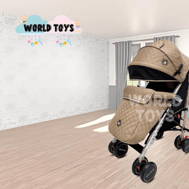 COCHE BASTÓN KIDS ISABEL PRO BEIGE EYOB EXCLUSIVO - 2