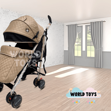 COCHE BASTÓN KIDS ISABEL PRO BEIGE EYOB EXCLUSIVO - 3