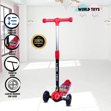 SCOOTER PARA NIÑOS «NOMIC» NEGRO - 1