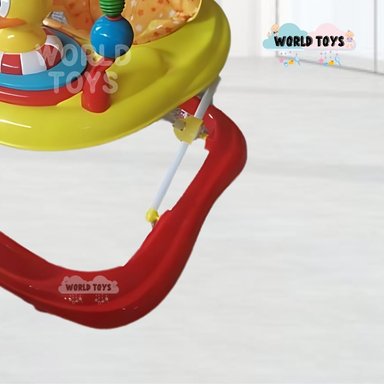 ANDADOR PARA BEBÉS 3 EN 1 «DUCKY LUCKY» CON TABLERO MUSICAL ROJO - 3