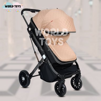 COCHE MOISÉS DE LUJO «STANLIE» EDICIÓN LIMITADA BEIGE