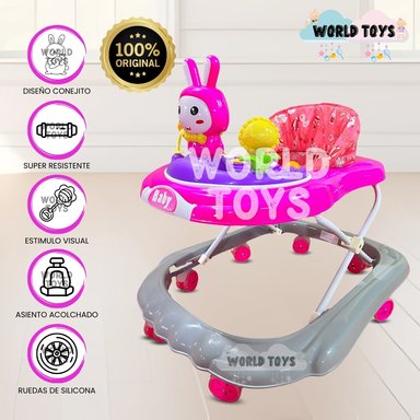 ANDADOR PLEGABLE «BUNNY KAWAII» EDICIÓN LIMITADA FUCSIA