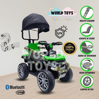 CORREPASILLO A BATERÍA «TERRA FORCE» CON BLUETOOTH VERDE - 1