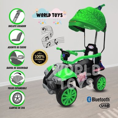 CORREPASILLO A BATERÍA «KARTMARIO» CON BLUETOOTH VERDE - 1