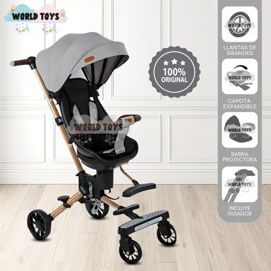 COCHE PLEGABLE «EASY RIDE II» EDICIÓN LIMITADA GRIS