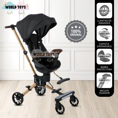 COCHE PLEGABLE «EASY RIDE II» EDICIÓN LIMITADA  NEGRO