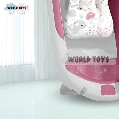 BAÑERA PLEGABLE CON REGADERA «AQUABU» PINK - 3